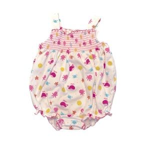 Kissy Kissy bubble playsuit 12-18mo